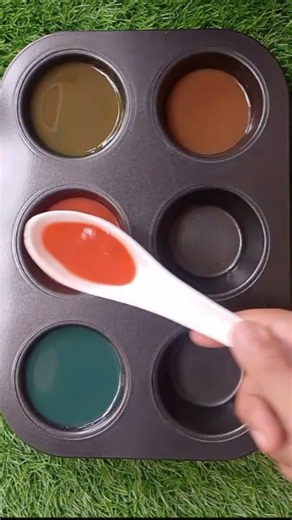 3 Nice colors #artshorts #satisfying #colormixingmagic #viral