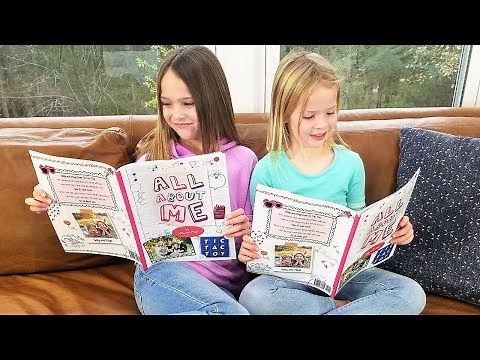 Our "All About Me" Book by Addy and Maya