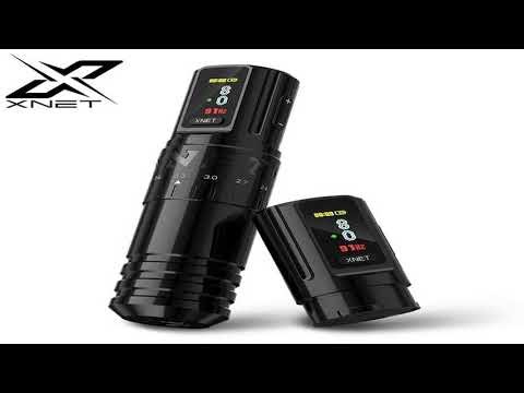 #XNET Vipera Professional Wireless Tattoo Machine Adjustable Stroke 2.4-4.2mm OLED Display 2400mAh