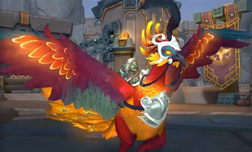 Brilliant Peafowl and Turtle Mounts, Clockwork and Ruby Transmogs: All January Trading Post Items - Icy Veins