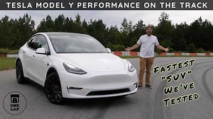 Tesla Model Y Performance Plows Through Its Paces In One Lap