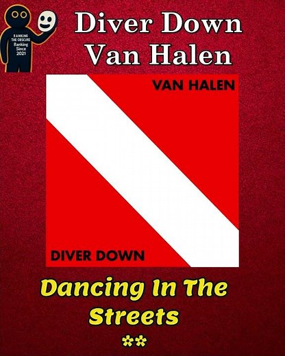 Rank The Tracks Diver Down Van Halen