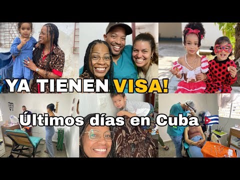 My family already has their visas 🙏🏼 Last days in Cuba 🇨🇺 all this happened...