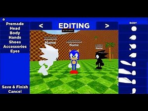 HOW TO MAKE SONIC.EXE / ROBLOX POLYSONIC RP