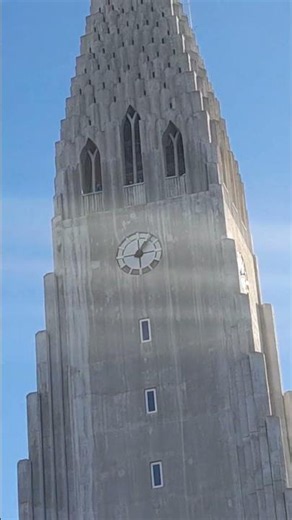 Hallgrimskirkja church in Reykjavik, Iceland
