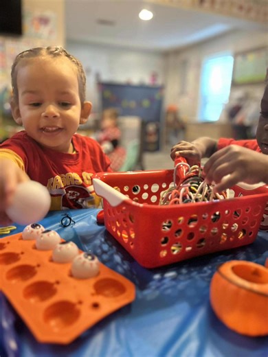 Our 2025 Fall Party. Thanks to all the parents who volunteered. | ABC at Play Child Care LLC