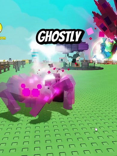 Ghostly Spider in Roblox Grow a Garden Gameplay