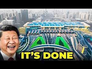China Just Built a Train Station Bigger Than an Entire City — America Is Stunned