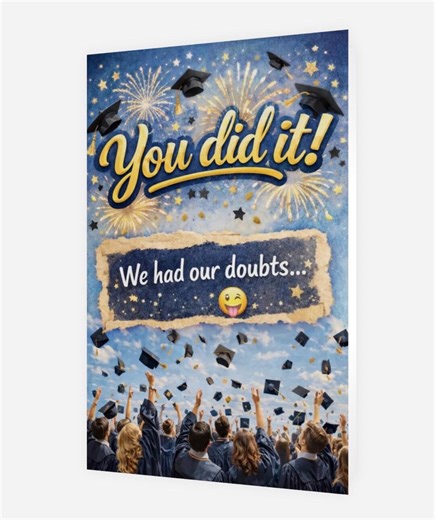 Funny Graduation Card, Humorous Grad - Etsy