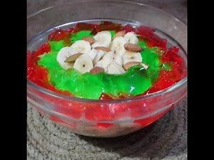 How to make banana custard ll Banana custard recipe