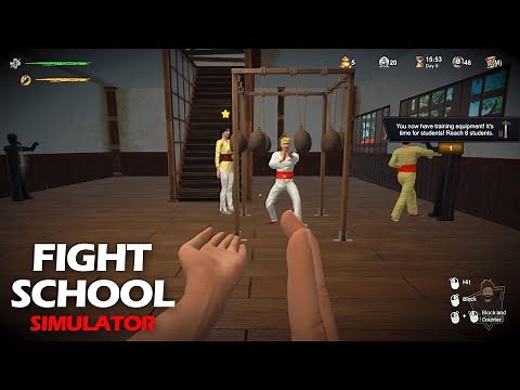 Fight School Simulator Demo Gameplay