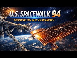 U.S. Spacewalk 94 LIVE | ISS Solar Array Upgrade (iROSA Install)