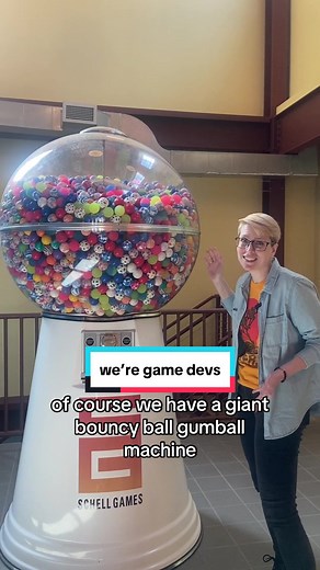 Tag yourself, I’m the Matt Smith cardboard cutout #schellgames #gamedev #gamedeveloper #vrgaming #officetour