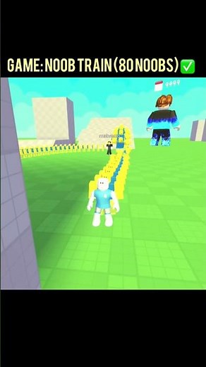 Noob Train Roblox #robloxgames #robloxedit #robloxtrend