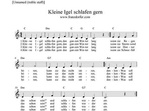 Kleine Igel schlafen gern