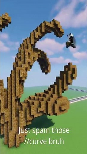 World Edit : build big tree less than 10min [part 1]