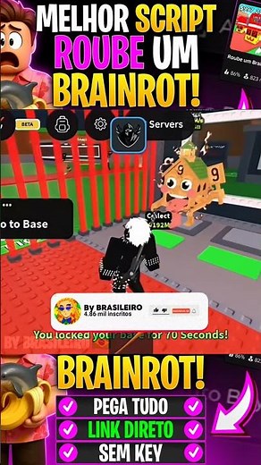 💰Updated Steal a Brainrot Script | No Key + Direct Download #stealabrainrot #stealabrainrot