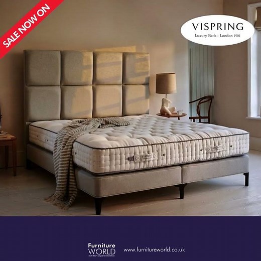 Vispring at Furniture World!