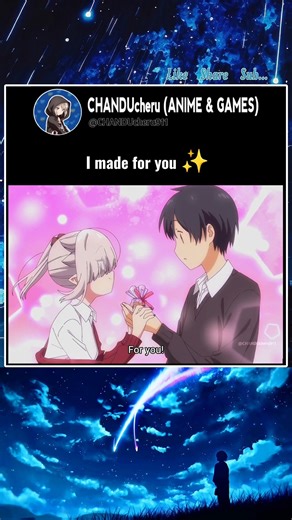 I made for you ✨ #anime #shorts #animeedits #animelover