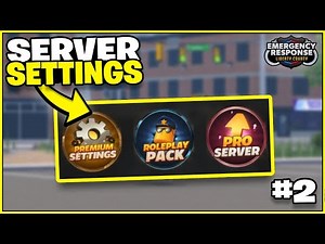Customizing Roleplay Packs - How To Make an ERLC Server #2 - Roblox ERLC