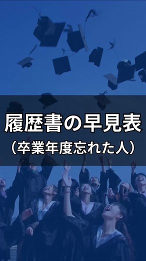 卒業年度早見表の完全ガイド
