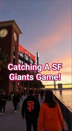 Oracle Park Game Day | San Francisco Giants Baseball Experience! #travelshorts #travel #aitravel