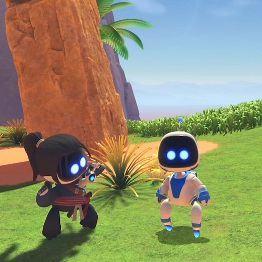 プレイステーション　PlayStation on Instagram: "『アストロボット』の無料アップデートで『Rise of the Ronin』の"浪人"がスペシャルボットになって登場！ 懐には隠し刀……ならぬ、隠しネコちゃん #アストロボット"