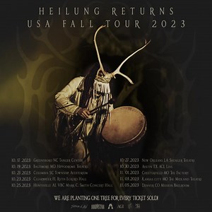 58 reactions · 12 shares | Heilung returns to the US for their 2023 tour beginning in October. Experience history with them in Huntsville at VBC Mark C. Smith Concert Hall on Oct 25. One dollar will be donated for each person joining the ritual to plant trees. Tickets on sale now. | Heilung | Facebook