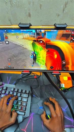free fire video mobile me keyboard mouse connect karke game kaise khele |
