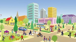 City Vocabulary: Từ vựng & Collocations chủ đề City/Town