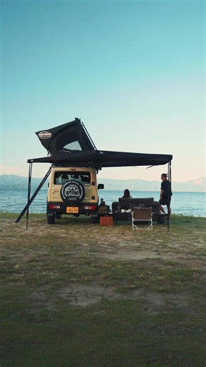 I really love this time... #jimny #camp #ジムニー #ジムニーのある生活 #キャンプ