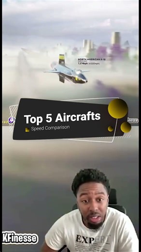 Top 5 Aircrafts Speed Comparison #blkfinesse #redside #air #pov #trending #viral #fov #fyp