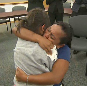 1.2M views · 17K reactions | It was a tearful reunion for this mother and her 8-year-old daughter who were separated for 55 days after crossing the US border because they were fleeing Guatemala, citing abuse and domestic violence at home. https://cnn.it/2zgTfEX | CNN | Facebook