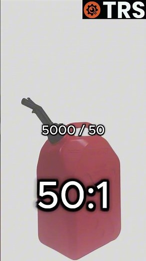 Easily Work out Ratio of 2 Stroke Oil Mix