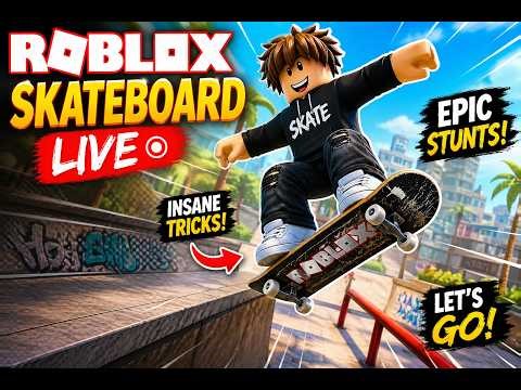 “Roblox Skateboard Challenge 🛹 Don’t Blink!”