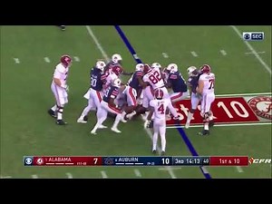 Alabama vs Auburn 2017 FULL GAME - ALL PLAYS - 21 minutes