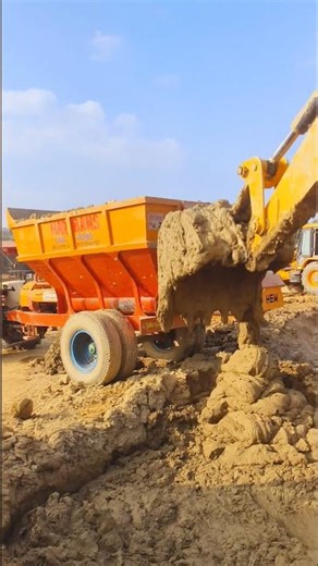 Jcb trolley louding tractor short video 🧐❤️‍🔥#jcbvideo #jcbtractor #shortvideo #youtubeshorts
