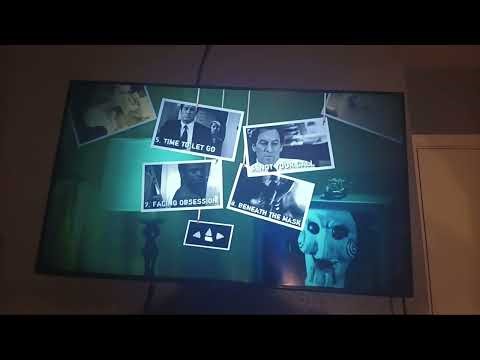 Saw IV 2007 Unrated DVD menu walk-through