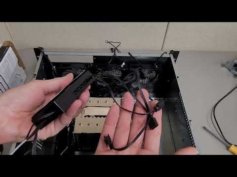 How to install Silverstone LSB02-E Multifunction ARGB Controller with Remote