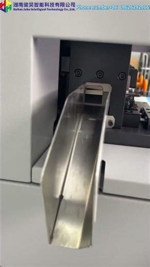 notching and cutting machine！perforating function display！#juho #bender #machine #diemakers #diecut