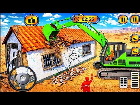 Extreme Excavator Simulator 🚧 Heavy Construction Truck Loading Gameplay | Android