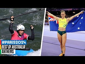 🇦🇺 The best of Australia at Paris 2024 | Anthems