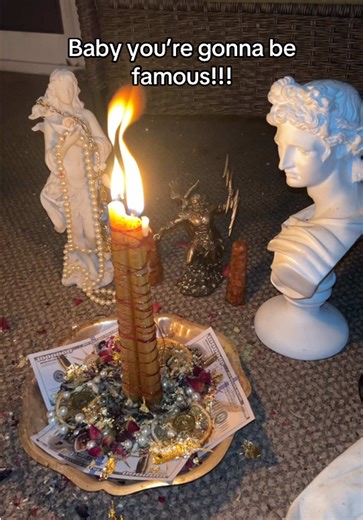 Fame, fortune, and success spell 💕 #witch #witchcraft #witchtok #spell #ritual