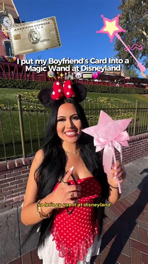 Transforming a Credit Card into a Magic Wand at Disneyland