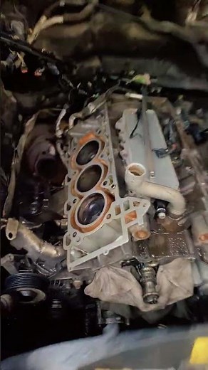 Range Rover sport head gasket replacement #rangerover