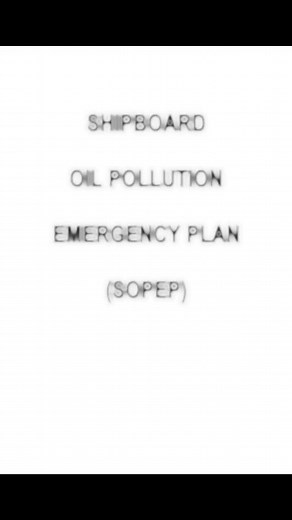 SHIPBOARD OIL POLLUTION EMERGENCY PLAN #sopep #pelautpunyacerita #pelautindonesia🇲🇨🇲🇨 #pelautindonesiatiktok #fypシ゚viral #seamantiktok #seaferer #seaman #sailor #marpol