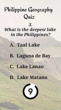 🇵🇭 Philippines Geography Quiz🌴 #Philippines #GeographyQuiz #YouTubeShorts