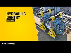 SBL-Series Hydraulic Gantry (Metric) | Enerpac