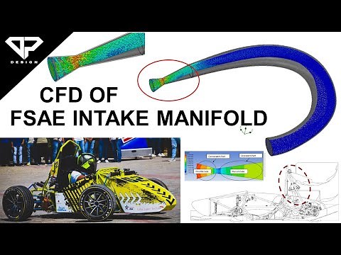 CFD of Formula SAE Air Intake Manifold using Solidworks (Part 1) | FSAE | DP DESIGN
