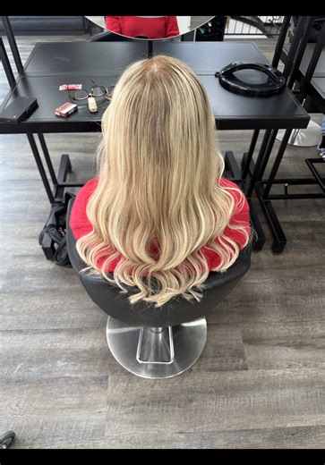 70 Keratin Bondings 😍 50 cm pure Länge & Volumen ✨ Natürlich integriert – einfach wow! #extensionslove #hairglowup #beforeafterhair #longhairdream #extensions